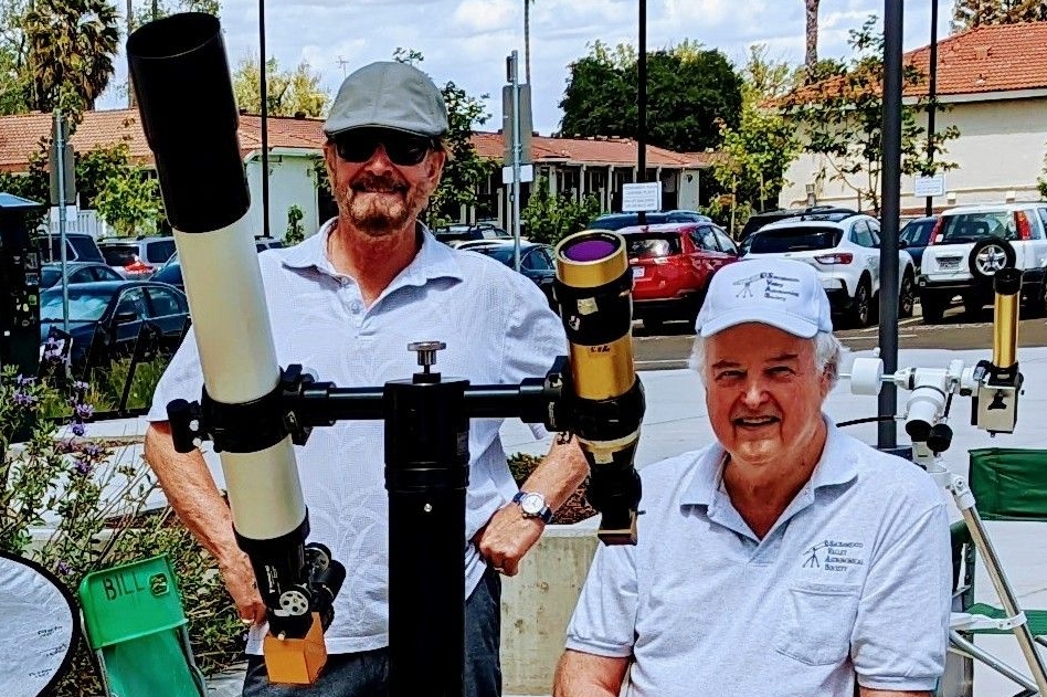 Thom with Lonnie at MOSAC